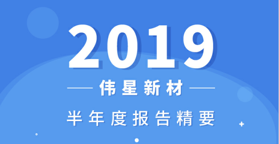 一图看懂伟星新材2019半年度报告